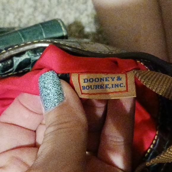 Dooney & Bourke Med Teal, 13Lx13Hx6W - Picture 7 of 10
